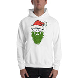 Green Santa Hooded Sweatshirt